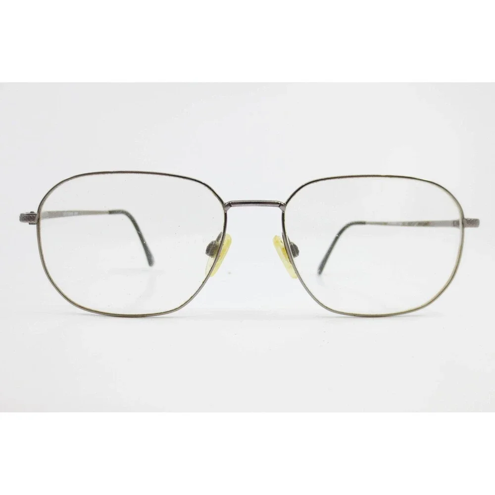 Stetson 184 Zyloware 058 Gunmetal Aviator Eyeglasses Frames 57-17-150 Mens 35587
